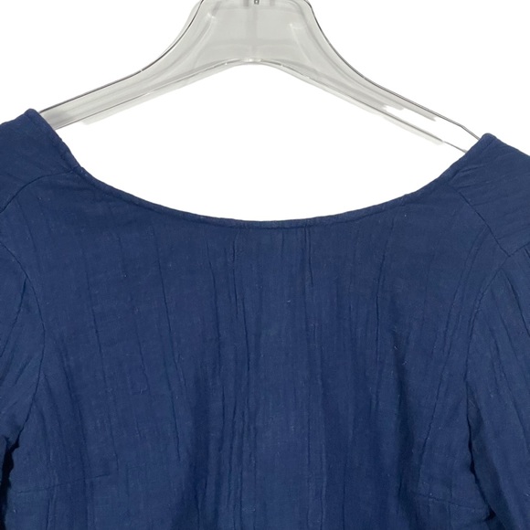 Free People Cuddle Up Top Navy Size XS - Picture 2 of 9
